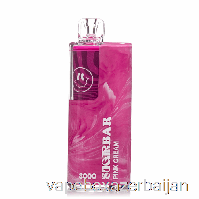 Vape Box Azerbaijan Sugar Bar SB8000 Disposable Pink Cream